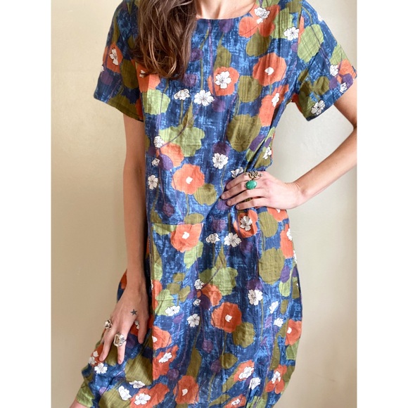 Floral shift dress - Picture 6 of 8